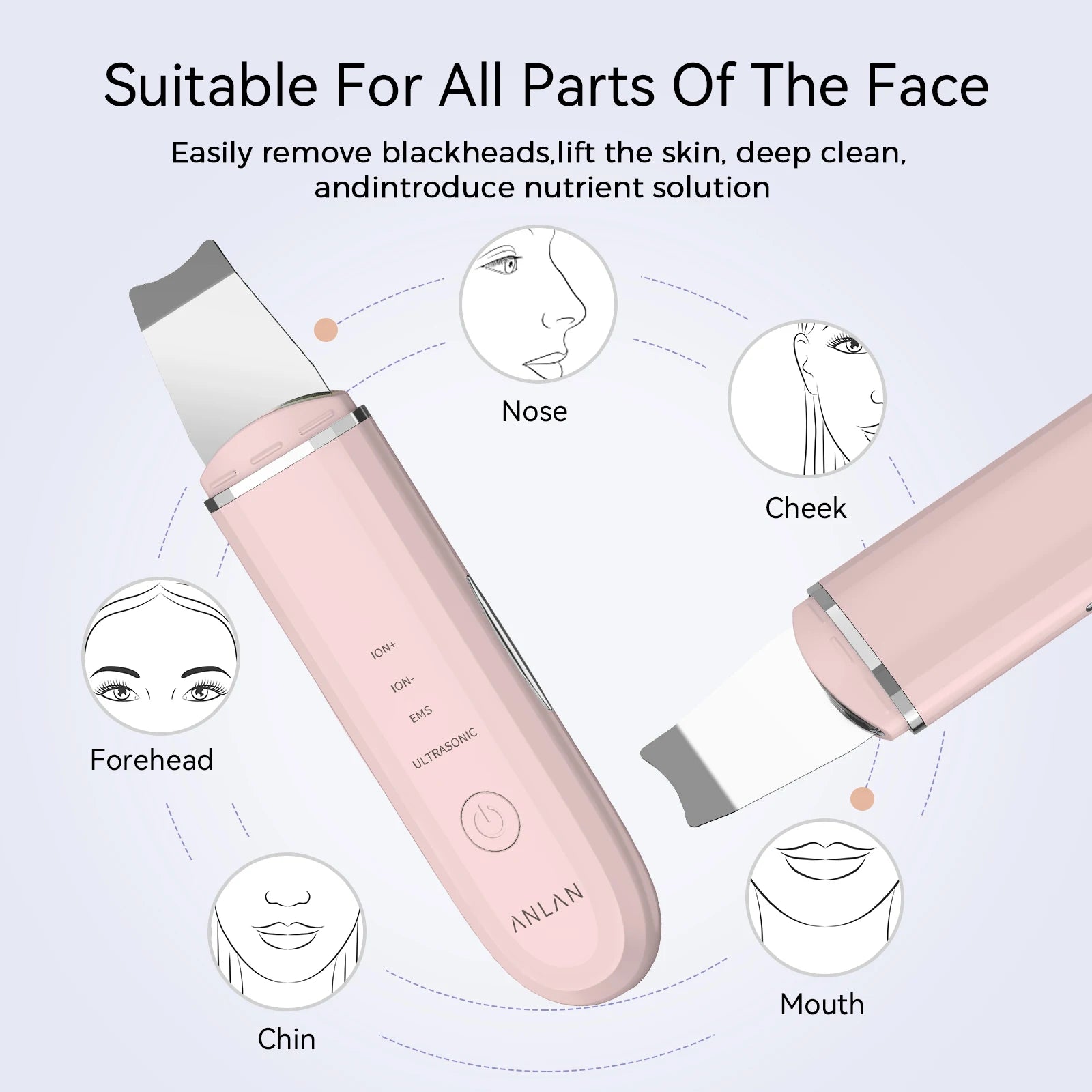 Ultrasonic Skin Scrubber